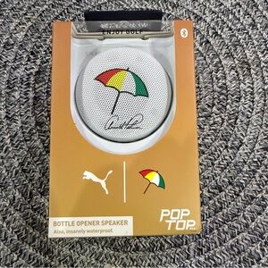 NEW Puma AP Arnold Palmer Pop Top Mini Bluetooth Speaker w/ Bottle Opener